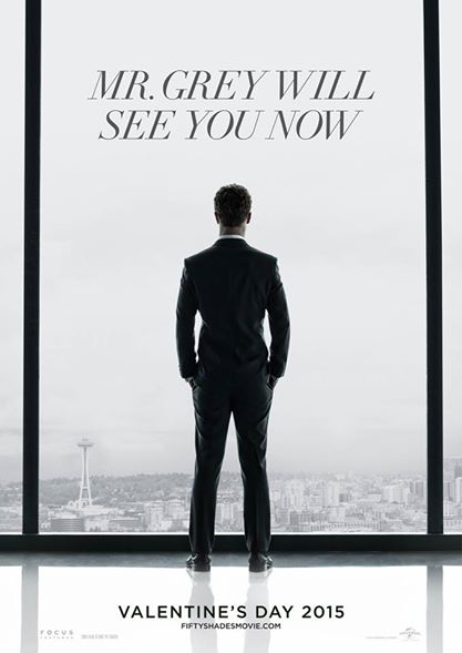 Official Fifty Shades of Grey movie poster.  Credit: Facebook 