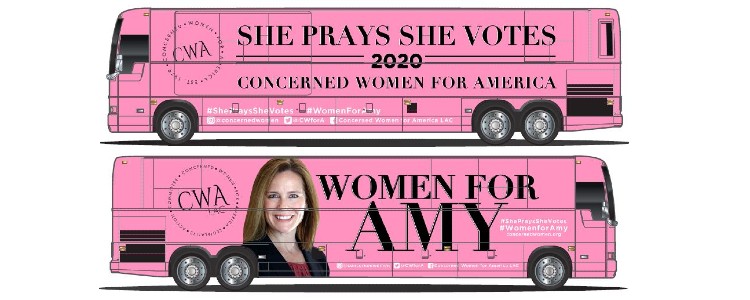 CWALAC Launches “Women for Amy” Bus Tour