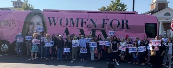 Women for Amy Bus Tour Stops in Georgia and South Carolina