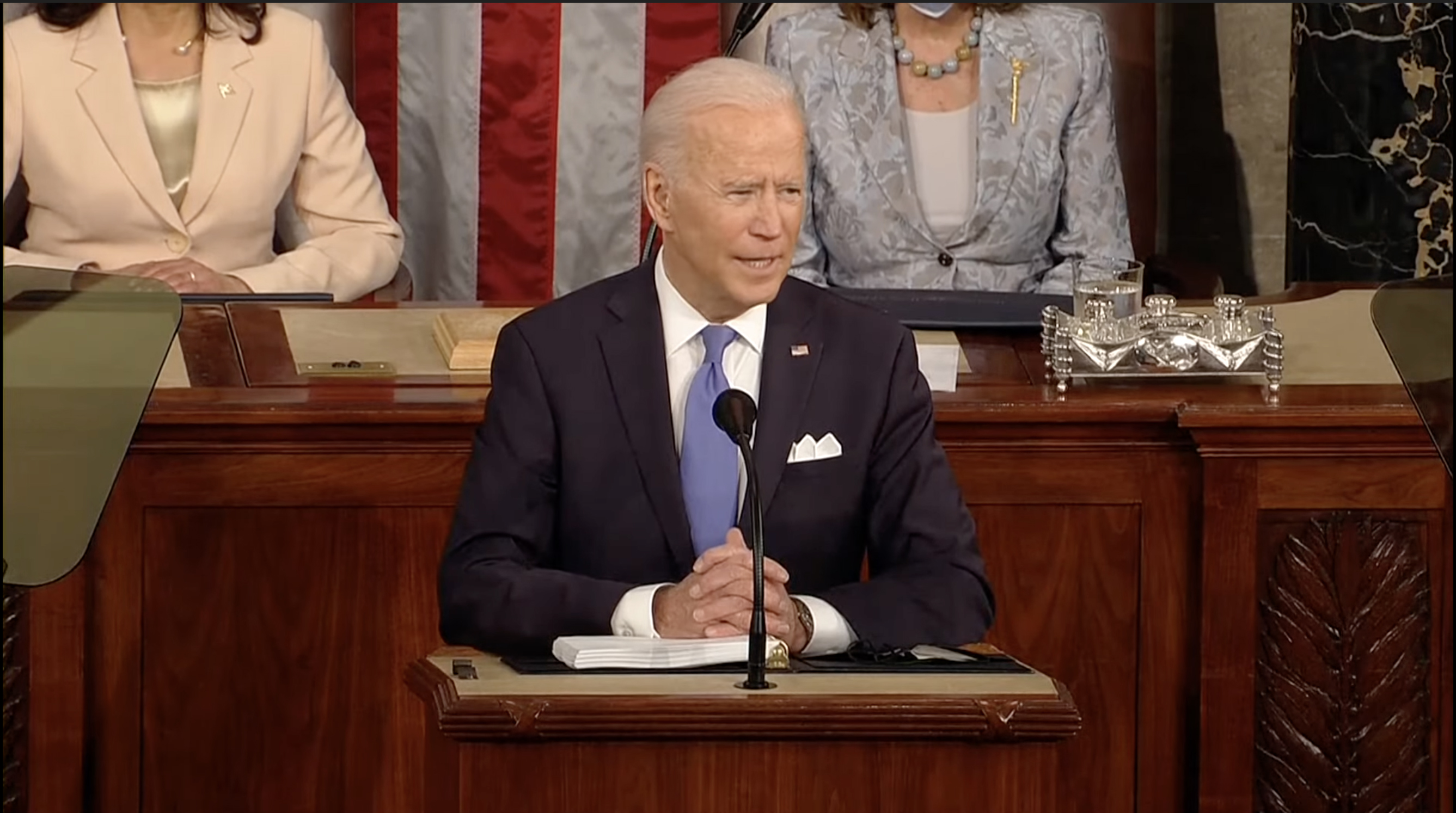 President Biden Delivered a Partisan Speech; Sen. Scott Brought Hope