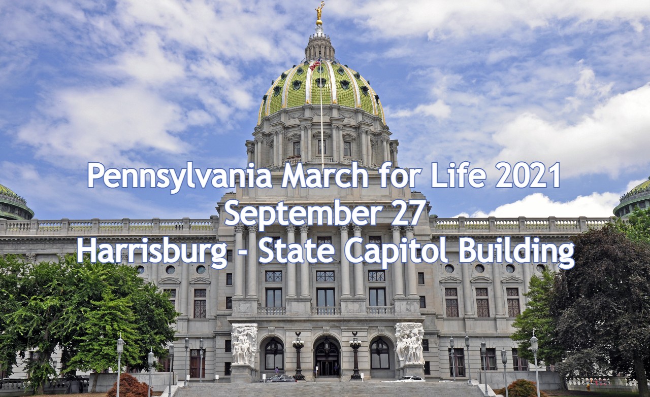 Updates! First Annual Pennsylvania March for Life!
