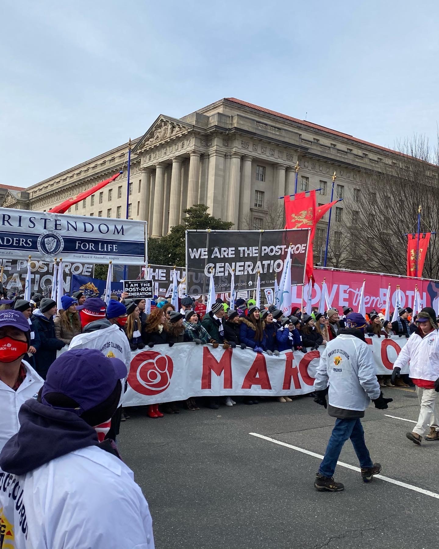 Marching for Life in D.C.