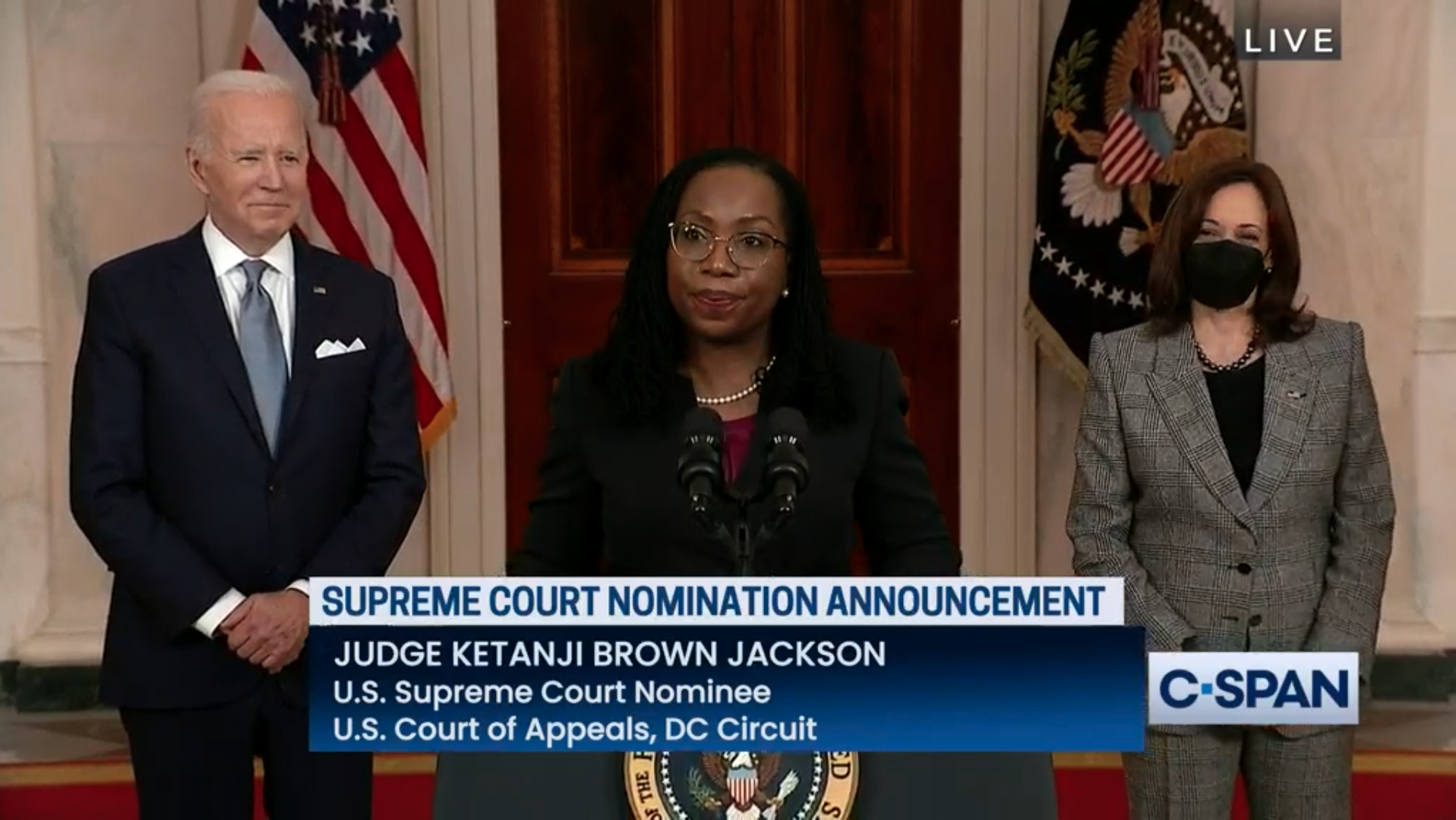 U.S. Supreme Court Nominee Ketanji Brown Jackson