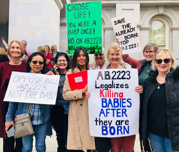 Urgent: Dangerous Abortion Bill Moving in California