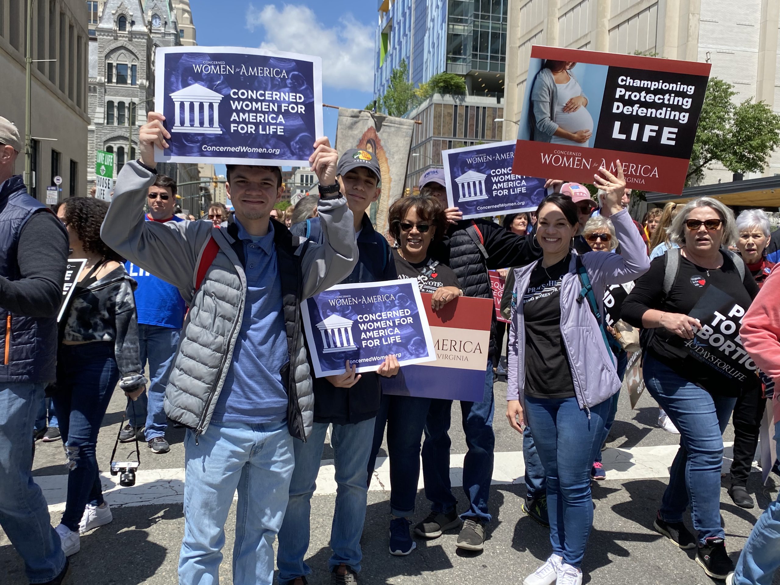 Marching for Life Prayer Warriors