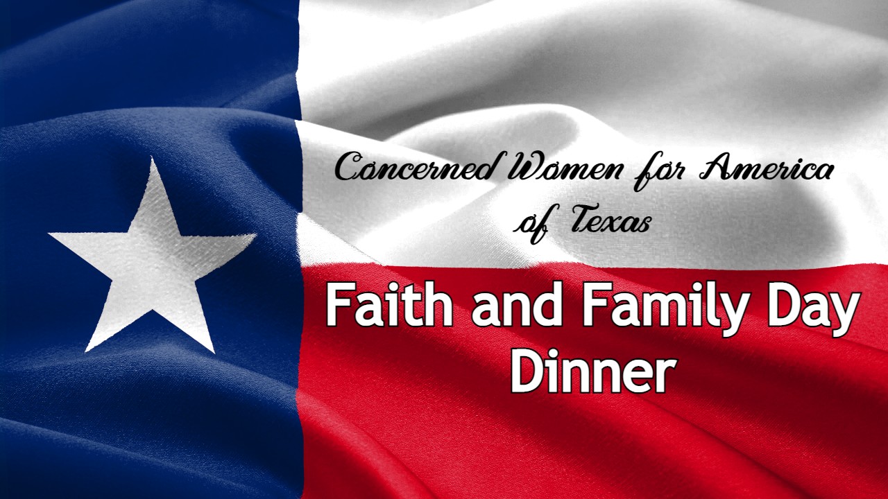 CWA of Texas Faith and Faith Day Dinner – Register Today!