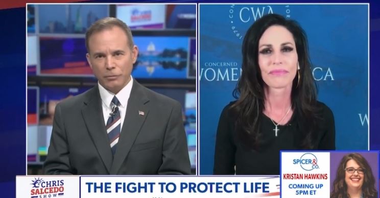 Nance on NEWSMAX with Chris Salcedo following the 2023 March for Life
