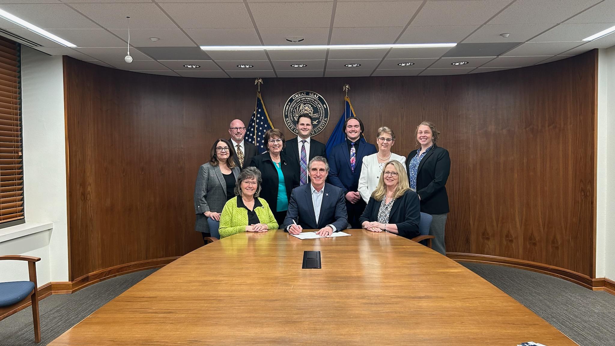 Gov. Burgum’s Signs Enhanced Health Education Instruction Bill about Life in the Womb
