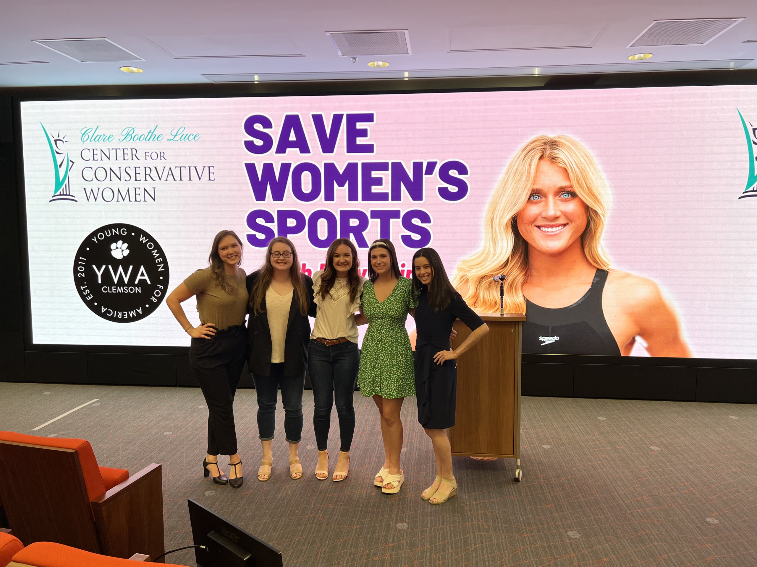 Save Women’s Sports with Riley Gaines and YWA Clemson