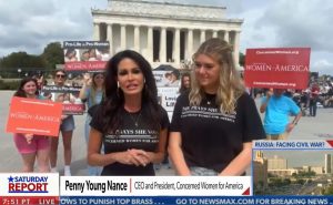 Penny Nance Joins Newsmax Live From National Celebration of Life Day Event