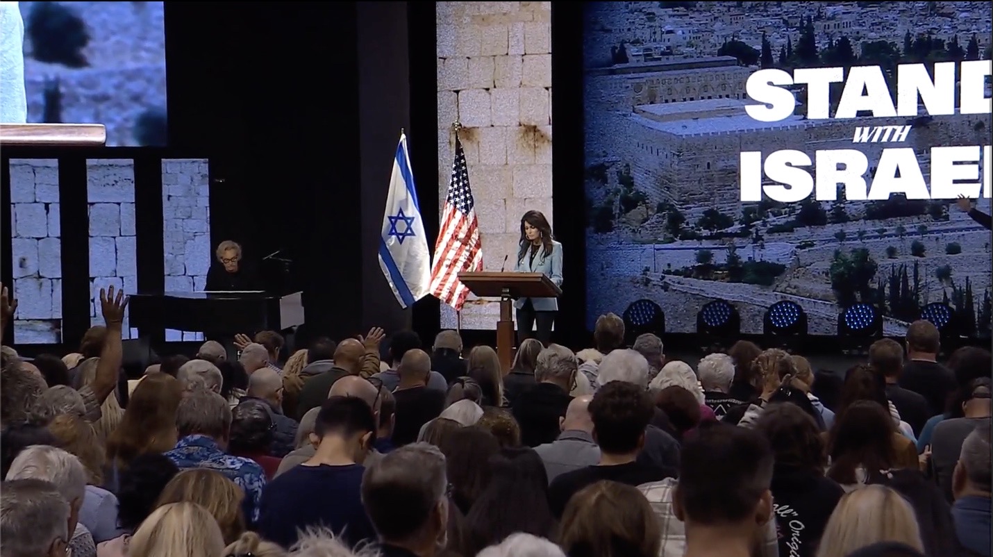 Penny Nance Speaks at Chino Hills Stand with Israel Prayer Event