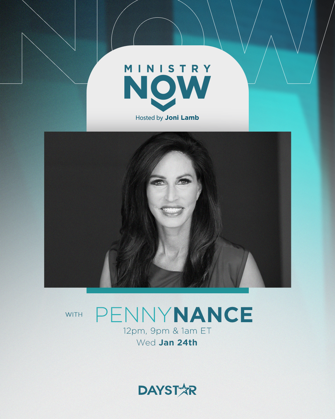 Media Alert: Penny Nance on Daystar Wednesday, January 24