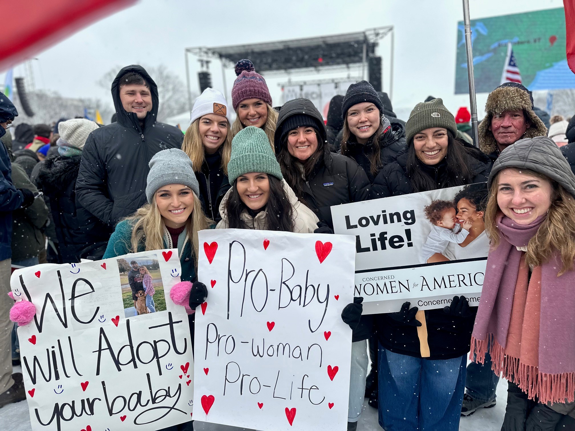 Women for America March for Life  Today in Washington, D.C.