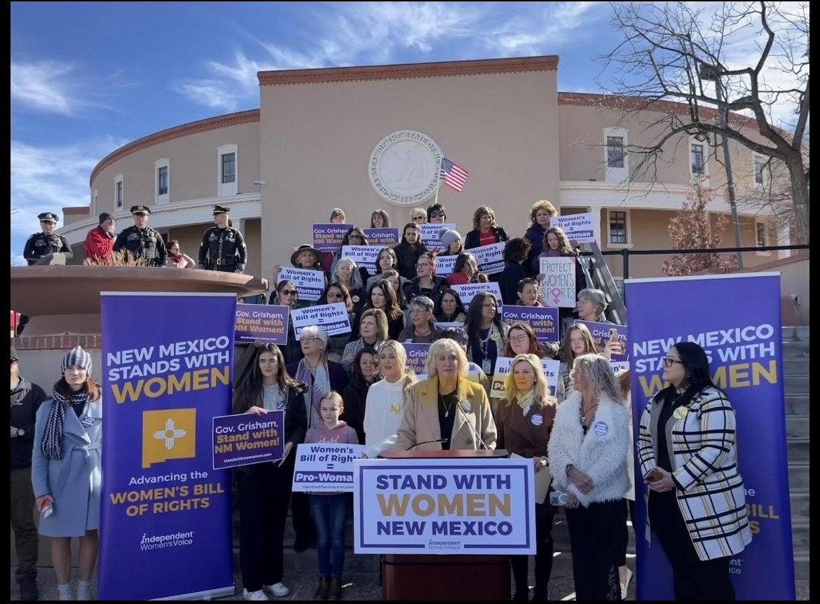 CWA of New Mexico Attends Stand with Women Press Conference