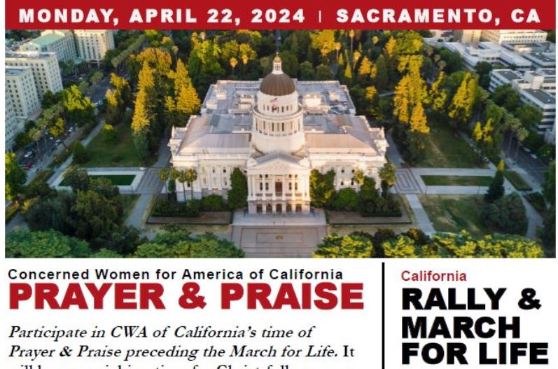 Join us! California March for Life-April 22