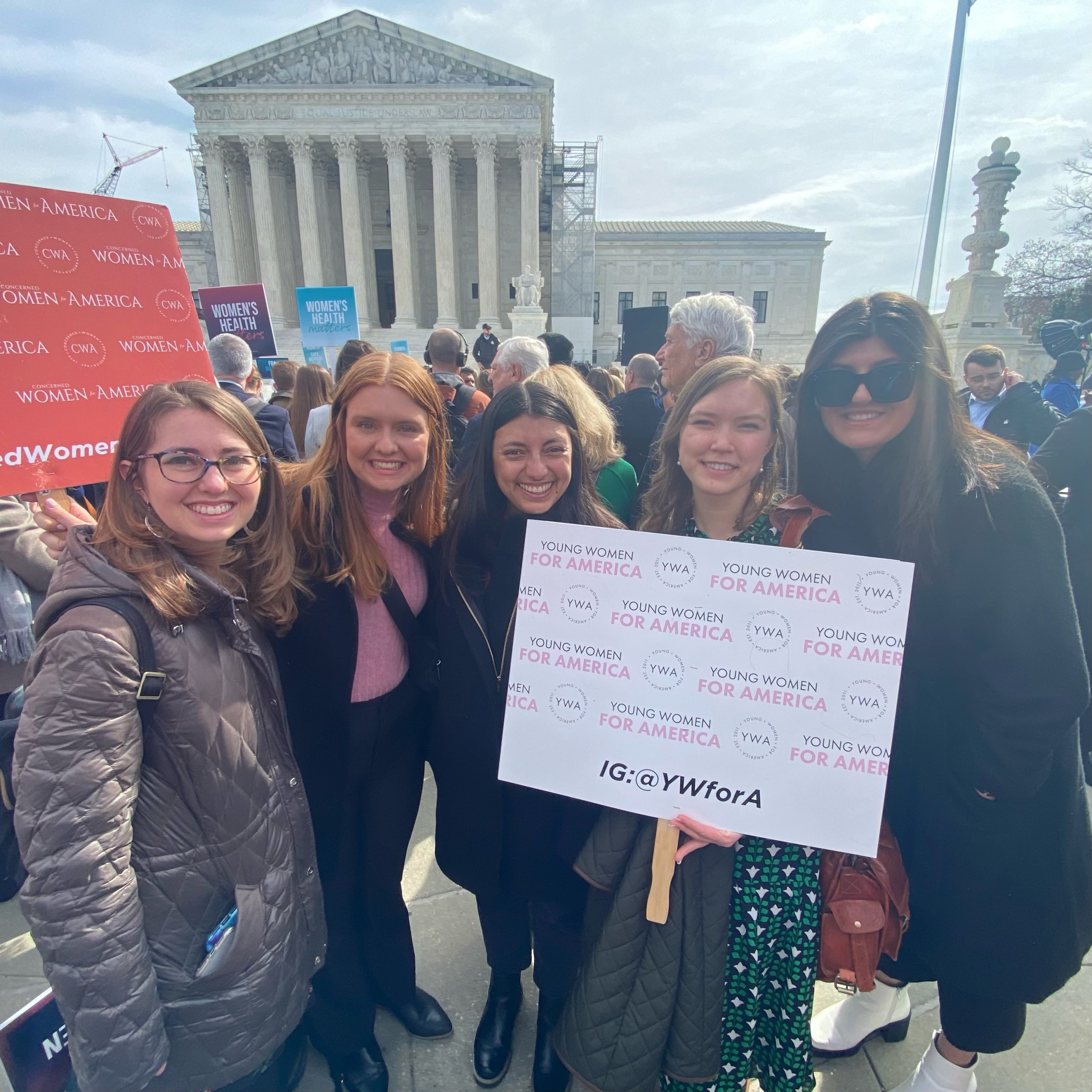 CWA Rallies for Women’s Health & Safety Rally at the U.S. Supreme Court