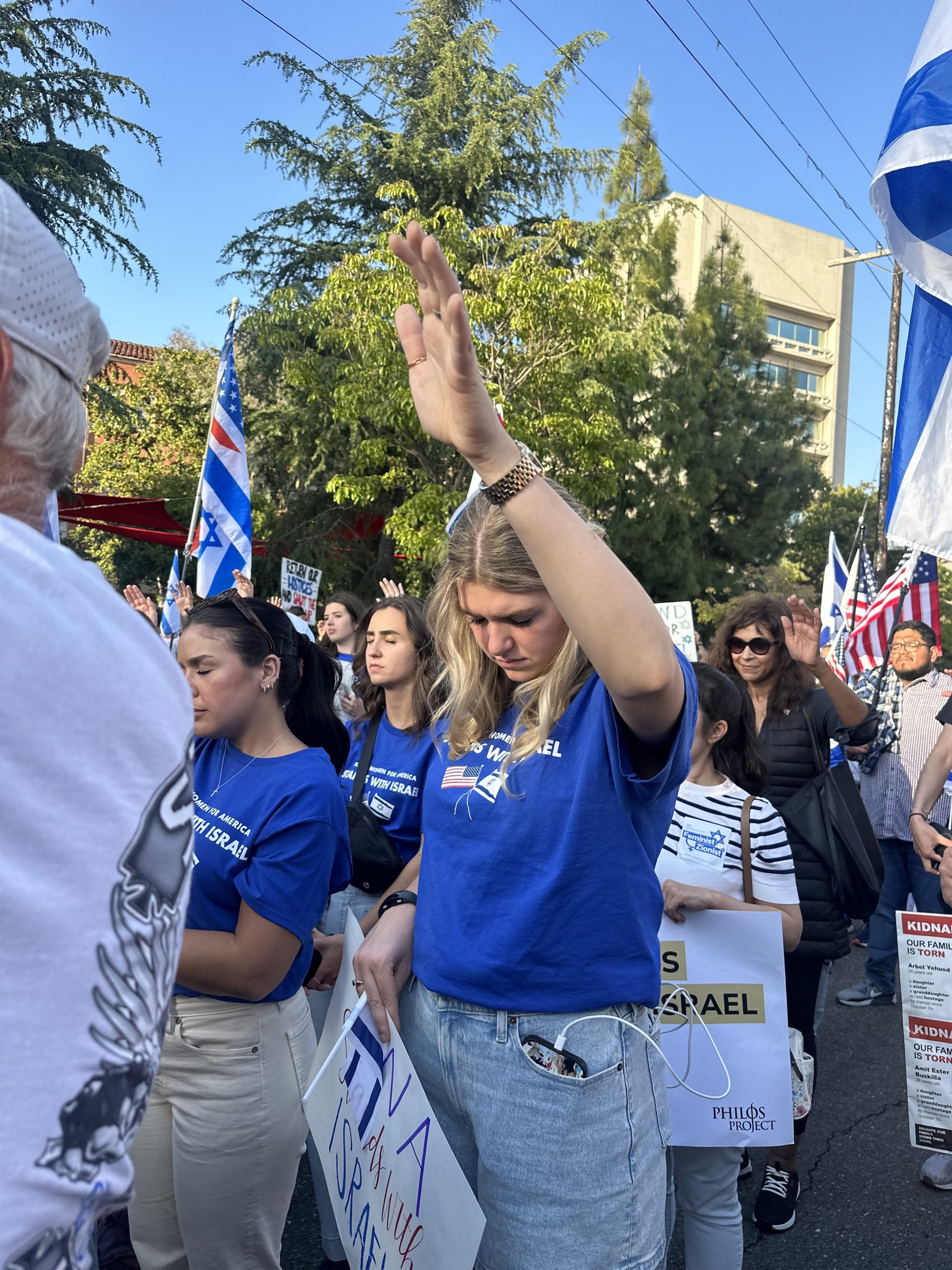 CWA and YWA Supports Israel at the USC Pro-Israel Unity March ...