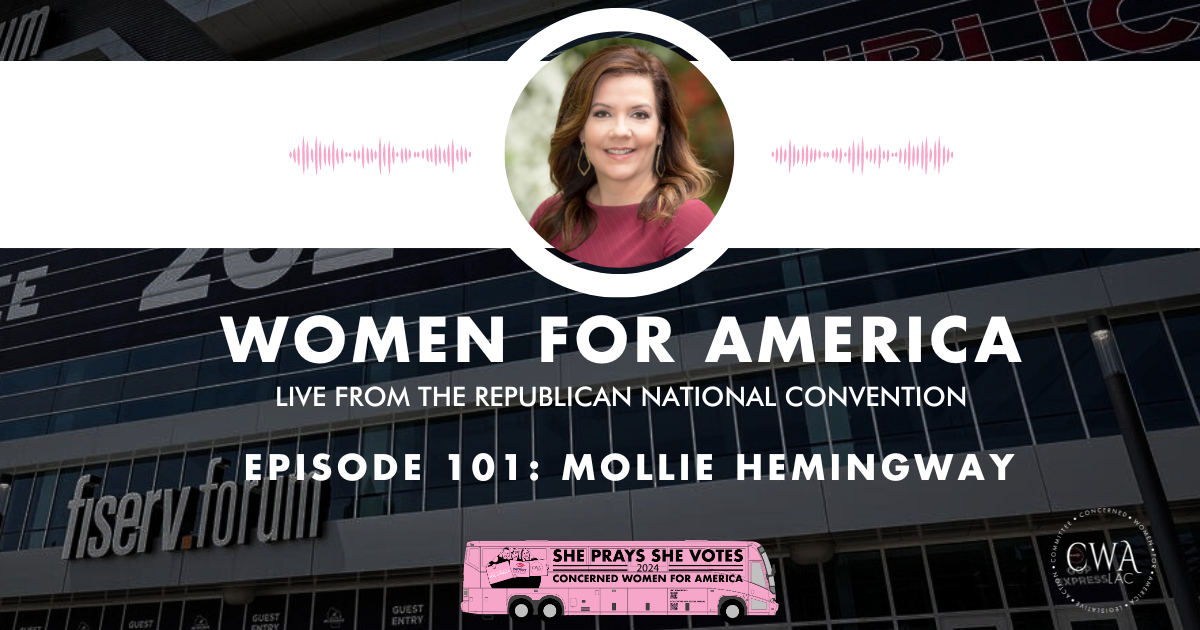 CWA is LIVE from the Republican National Convention with Mollie Hemingway