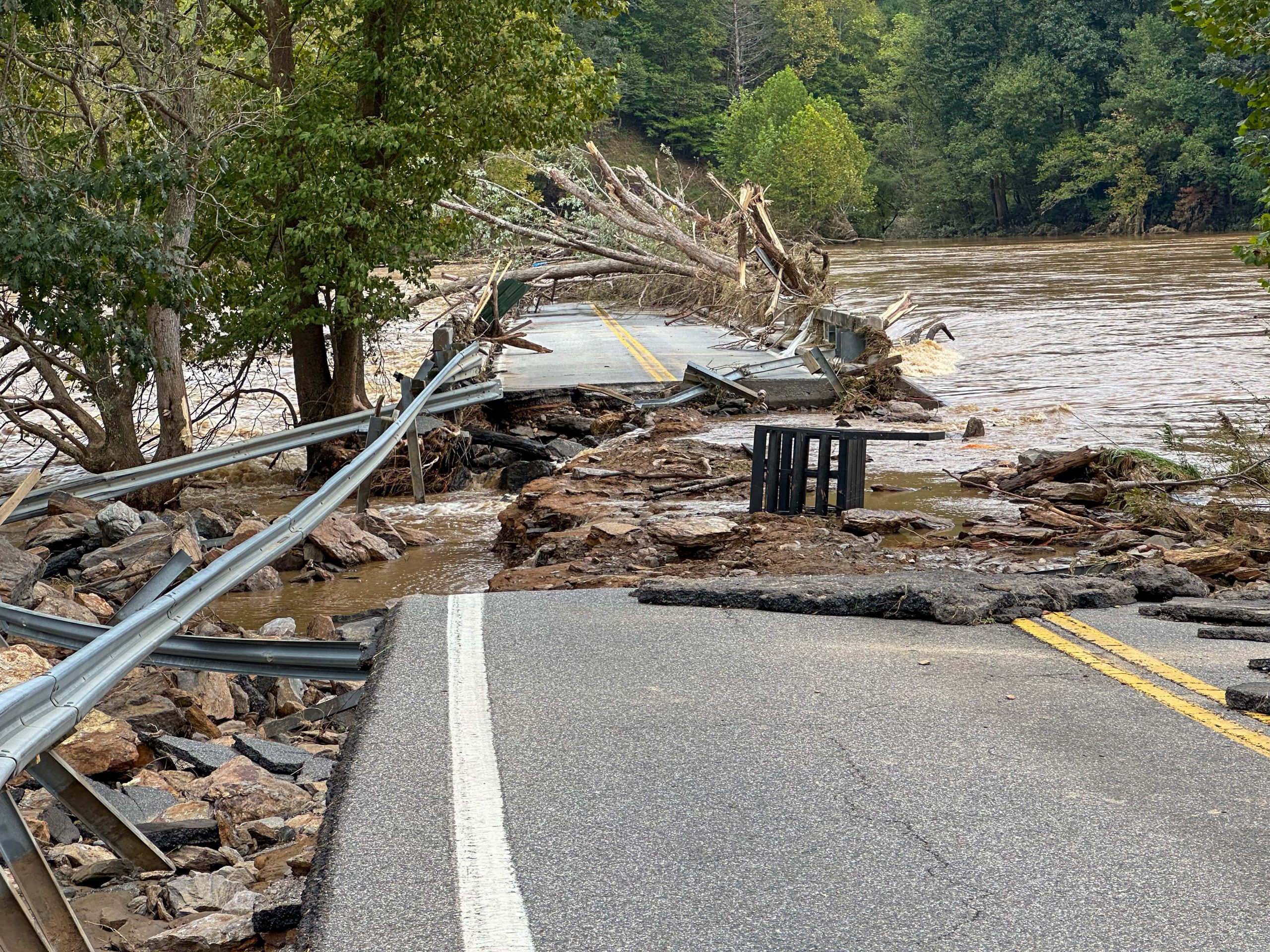 One Month Later: Aftermath of Hurricane Helene